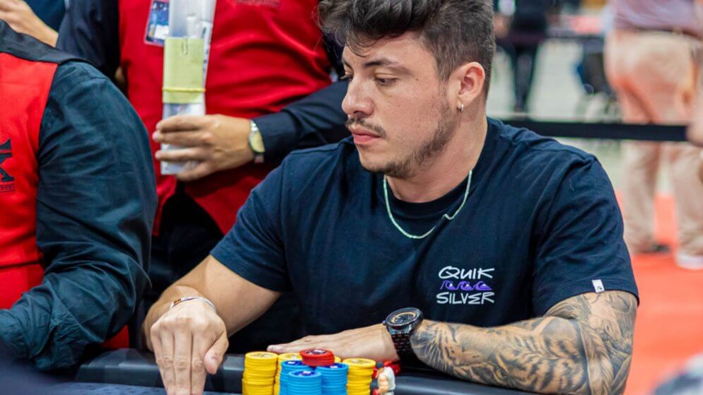 Keven Augusto leva o bronze no US$ 525 Superstack Turbo Bounty No-Limit Hold’em