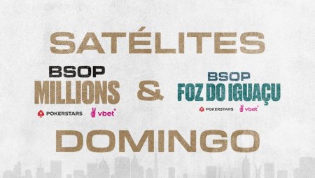 PokerStars oferece satélites especiais para o BSOP neste domingo
