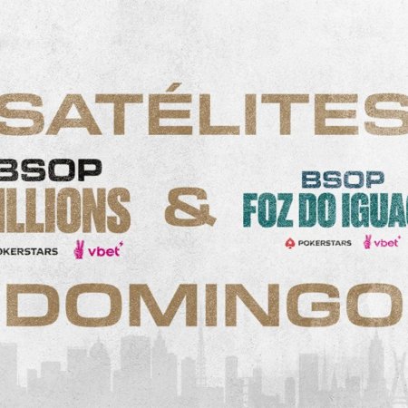 PokerStars oferece satélites especiais para o BSOP neste domingo
