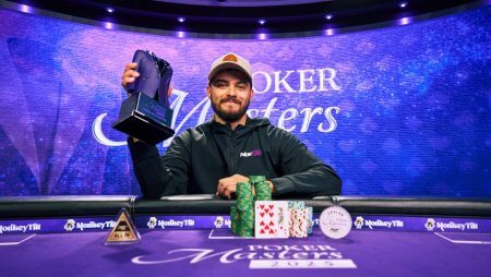 Brandon Wilson confirma favoritismo e é campeão do US$ 25K Finale da Poker Masters
