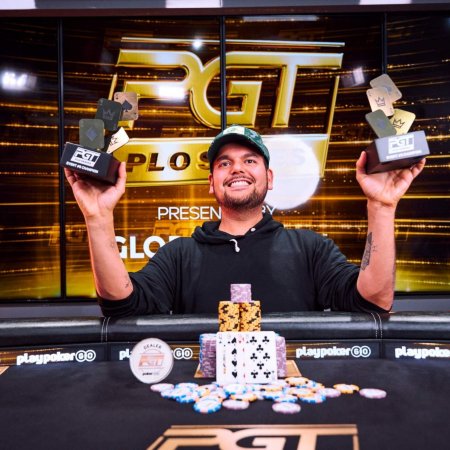 Com churrilho, Bryce Yockey é campeão do Evento #9 da PGT PLO Series II