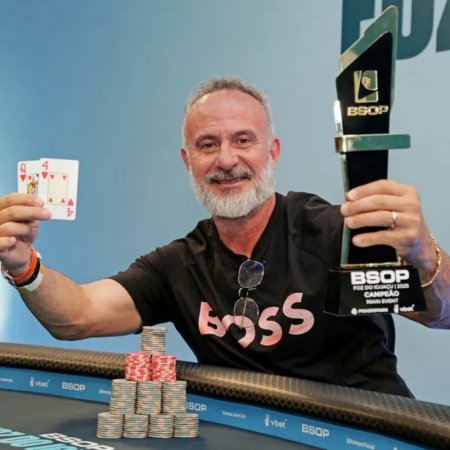 Fábio Sanchez impede virada épica e bi de argentino com vitória no Main Event do BSOP Foz