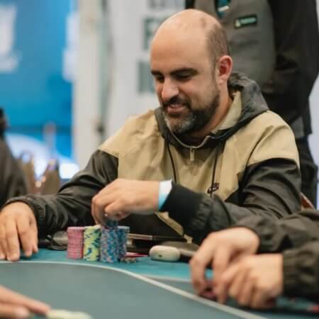 Gabriel Valls lidera segunda rodada dupla do Main Event do BSOP Foz