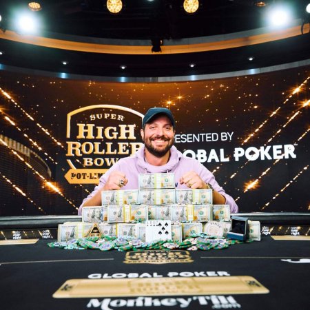 John Riodan é campeão do US$ 100K Super High Roller Bowl em arrancada épica
