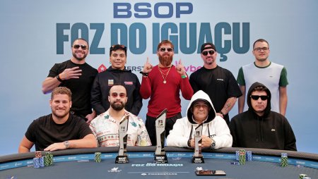 Carlos Serrano chega ao bi no BSOP Foz com cravada no R$ 25K Super High Roller