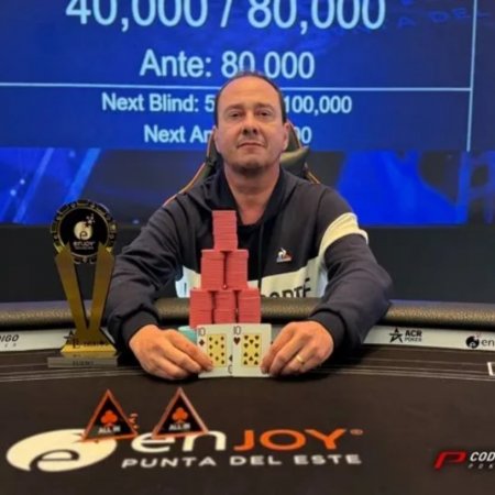 Paulo Lopes é campeão do Turbo da Enjoy Poker Week