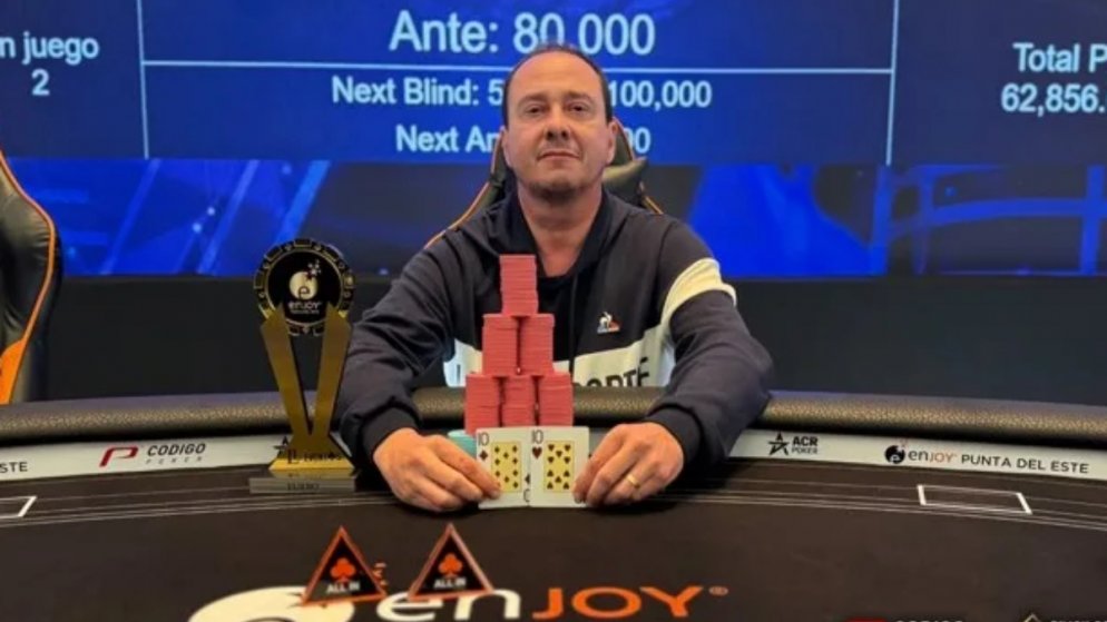 Paulo Lopes é campeão do Turbo da Enjoy Poker Week