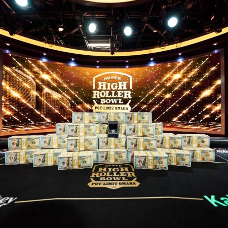 Super High Roller Bowl de PLO de US$ 100K começa hoje