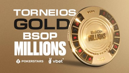 BSOP Millions confirma oito eventos Gold com premiações milionárias