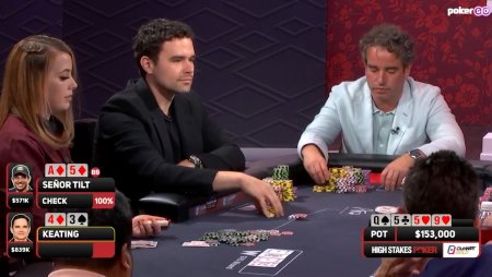 Blefe desastroso de Alan Keating gera pote de US$ 1,3 milhão no High Stakes Poker
