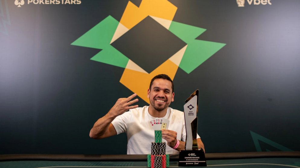 Alex Manzano chega ao bi com vitória no R$ 15K PLO5 1-Day High Roller PKO do BSOP Millions