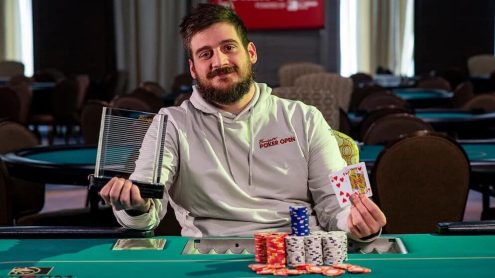 Caio Sobral é campeão do Evento #7 do Borgata Fall Poker Open
