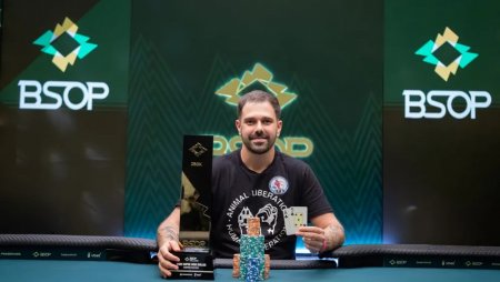 Felipe Boianovsky crava o Super High Roller de R$ 250K no BSOP Millions e fatura R$ 3,2 milhões