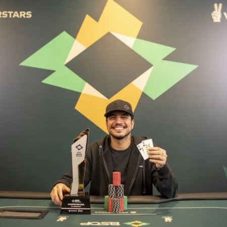 Marcelo Medeiros é campeão do R$ 10K 2-Day High Roller do BSOP Millions