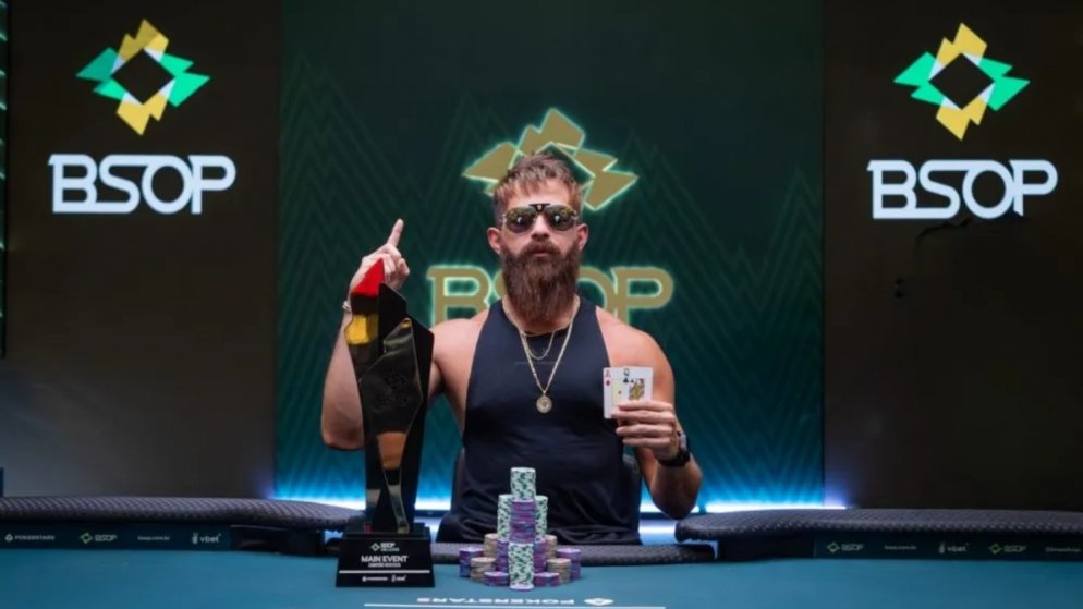 Colombiano Martin Romero parte de short stack ao título do Main Event do BSOP Millions