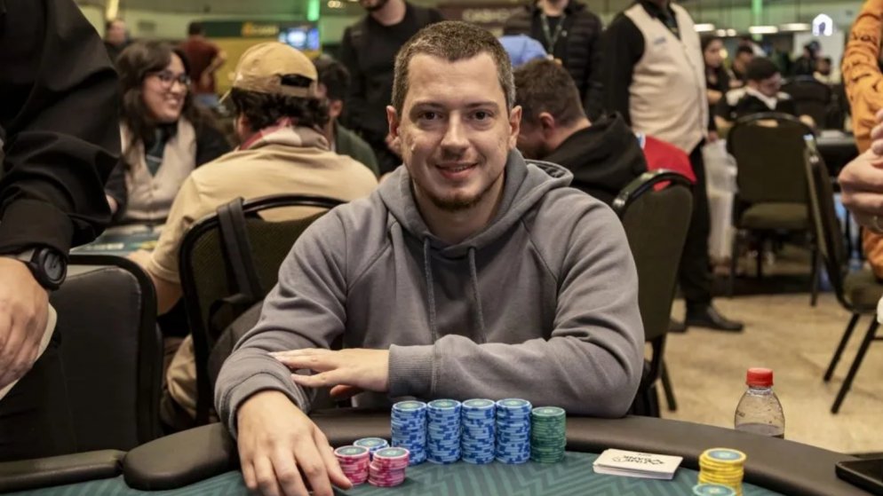 Pedro Grochocki é o líder no Dia 1C do R$ 30K BSOP Championship
