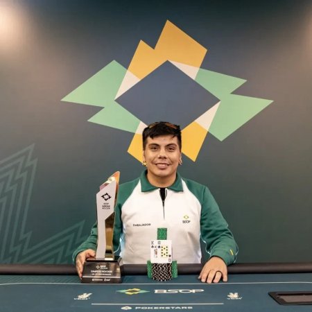 Sebastian Fonseca é campeão do R$ 10K Last Chance High Roller PKO
