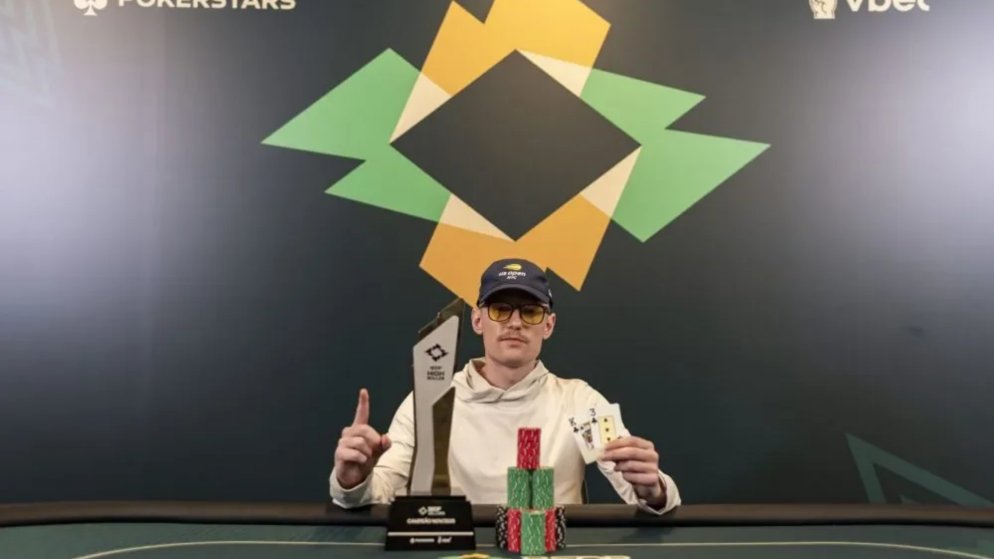 Letão Vladas Tamasauskas é campeão do extra R$ 50K Super High Roller 1-Day