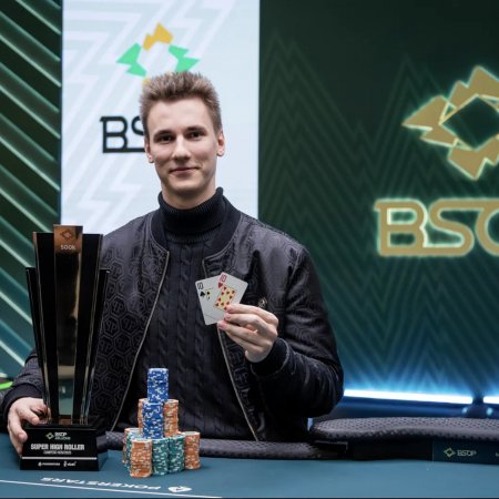 Tcheco Zdenek Zizka bate Boianovsky e é campeão do R$ 500K Super High Roller