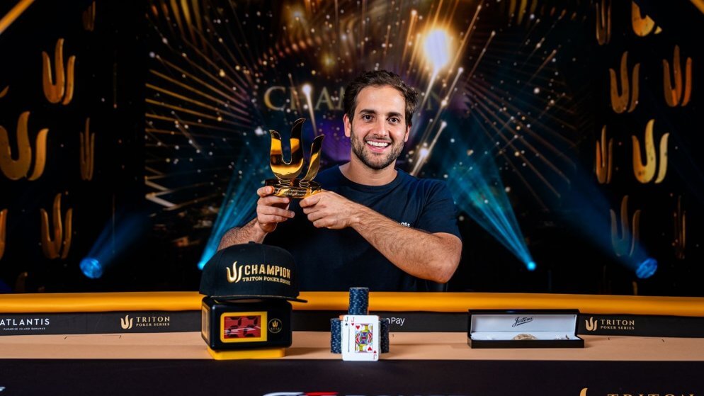 João Simão conquista o US$ 150K Triton e lidera pódio 100% brasileiro no WSOP Paradise