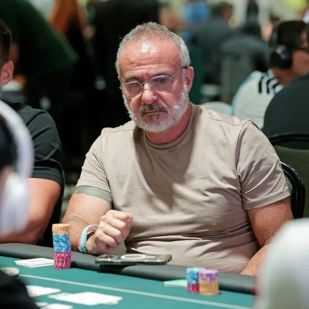 Fábio Sanchez tem a maior pilha no Dia 1 do R$ 15K Grand High Roller do BSOP Summer
