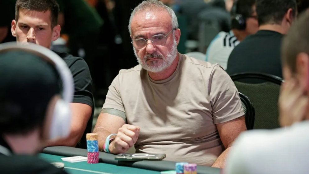 Fábio Sanchez tem a maior pilha no Dia 1 do R$ 15K Grand High Roller do BSOP Summer