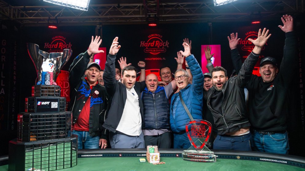 Giuseppe Iadisernia confirma favoritismo e é campeão do WPT Lucky Hearts Championhsip