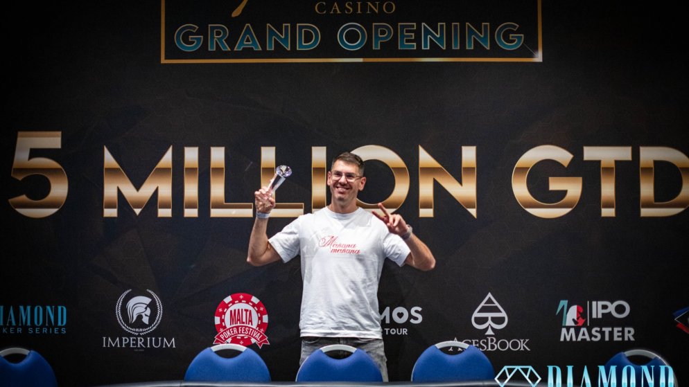 Gergo Nagy fecha PLO Grand Slam com cravada no €5K Classic Bounty 