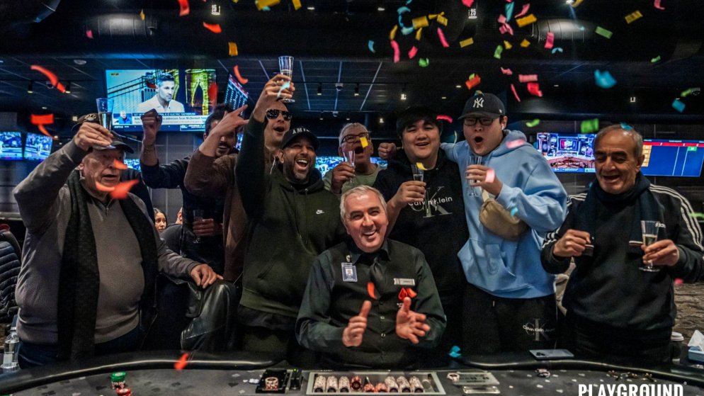 Bad beat jackpot estoura novamente no Playground Poker Club