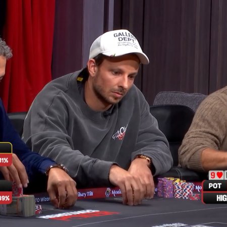 Em mão controversa, Sam Kiki faz e retira aposta no High Stakes Poker; assista e opine