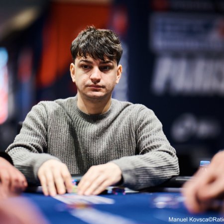 Enrico Camosci lidera o Dia 1 do €50K Super High Roller 2nd Chance do EPT Paris