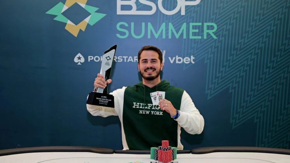 Ivan Limeira é campeão do R$ 15K Grand High Roller do BSOP Summer