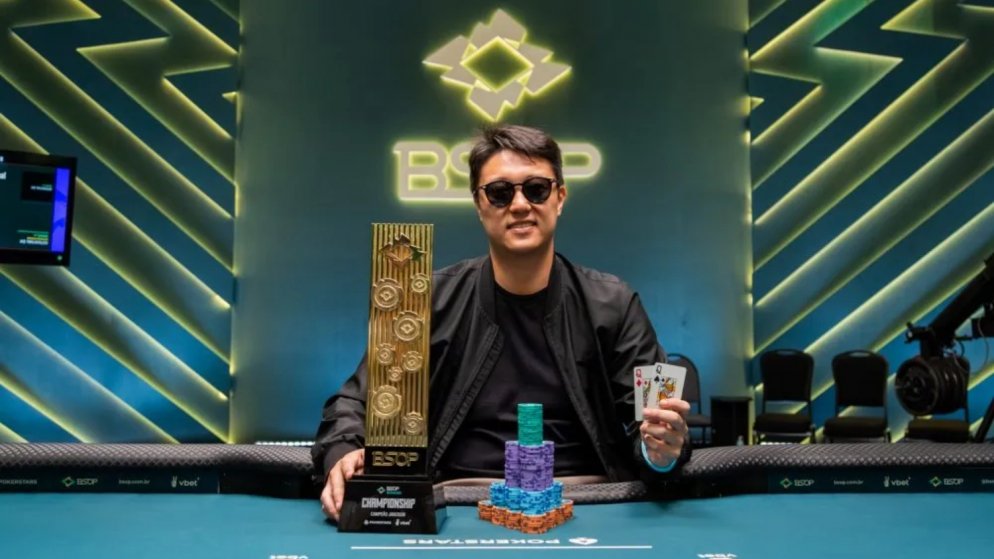 Victor Onizuka é campeão do R$ 25K BSOP Championship
