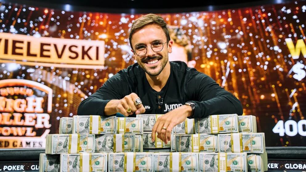 Yuri Martins domina o Super High Roller Bowl Mixed Games e fatura US$ 2 milhões em uma semana