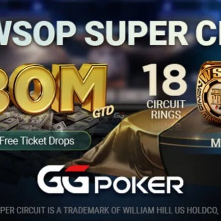 WSOP Super Circuit Retorna ao GGPoker com 18 Anéis e US$ 180 Milhões Garantidos