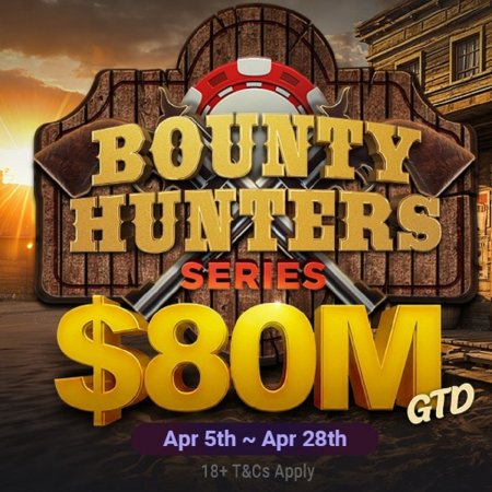 GGPoker anuncia o retorno da Bounty Hunters Series com US$ 80 milhões garantidos em abril