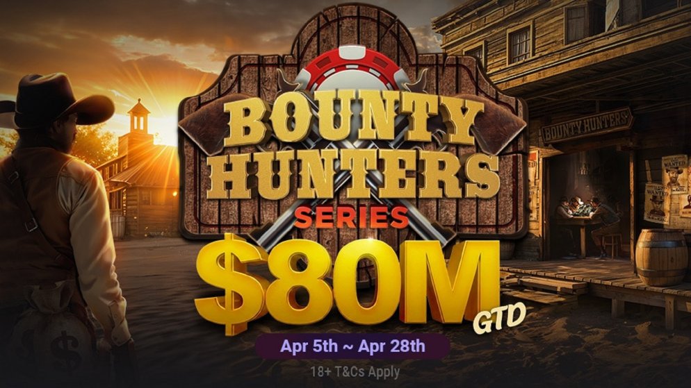 GGPoker anuncia o retorno da Bounty Hunters Series com US$ 80 milhões garantidos em abril