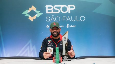 Daniel Croce é campeão do R$ 10K 2-Day High Roller do BSOP São Paulo
