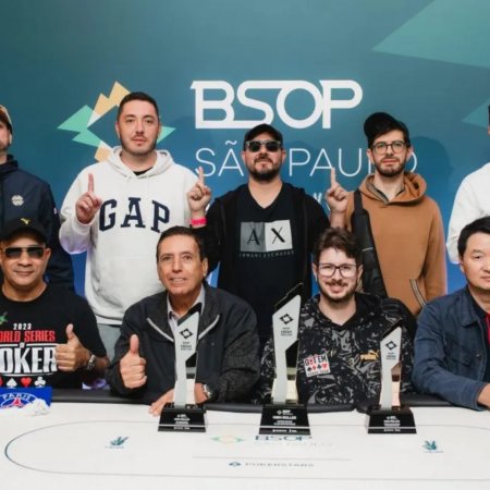 Fausto Martello lidera FT do R$ 25K Super High Roller do BSOP São Paulo