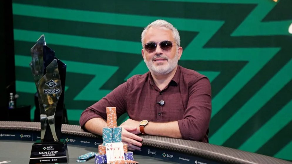 José Pedro Demeyere é campeão do Main Event do BSOP São Paulo