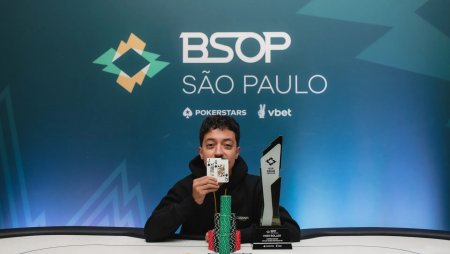Marcos Sketch fecha o BSOP São Paulo com chave de ouro e vence o R$ 10K Last Chance