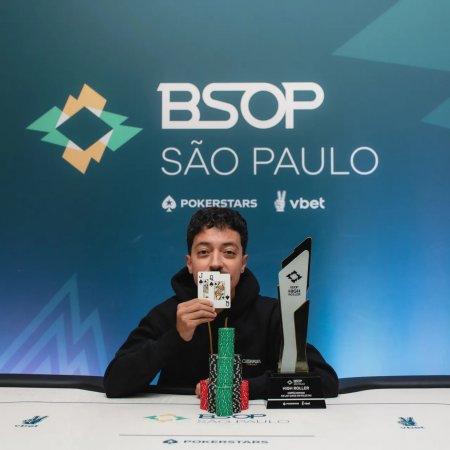 Marcos Sketch fecha o BSOP São Paulo com chave de ouro e vence o R$ 10K Last Chance