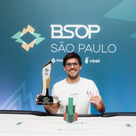 Vinícius Navarro é campeão do R$ 10K 1-Day High Roller do BSOP São Paulo