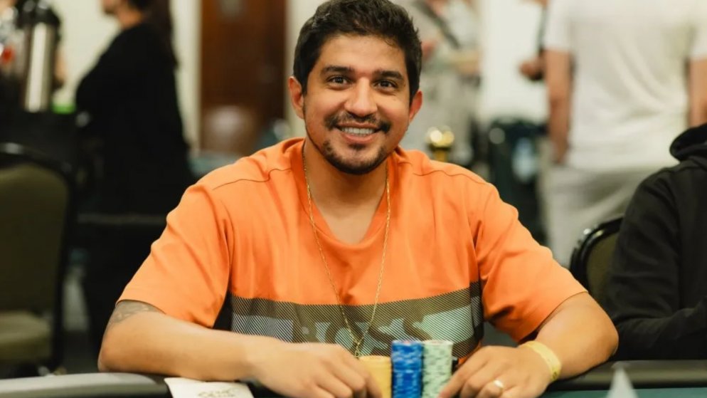 Luan Coelho avança na ponta ao Dia Final do R$ 10K 2-Day High Roller do BSOP São Paulo