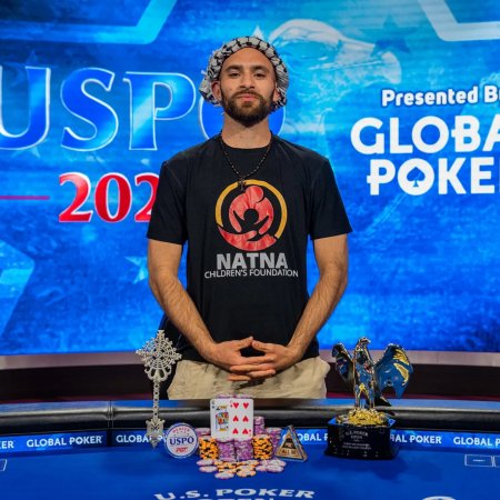 Aram Zobian é campeão do Evento #9 do US Poker Open