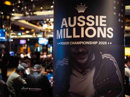 Aussie Millions volta ao Crown Melbourne após seis anos