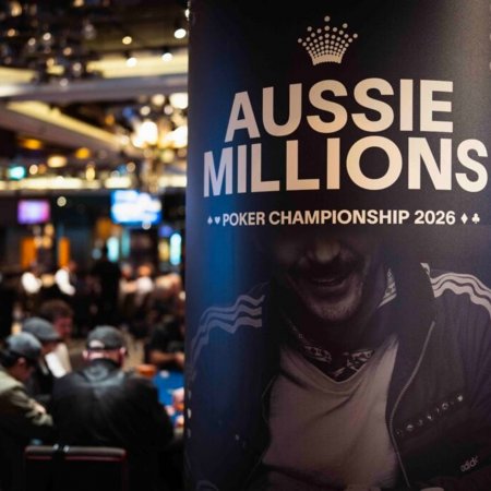 Aussie Millions volta ao Crown Melbourne após seis anos