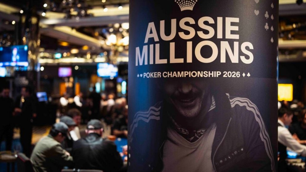 Aussie Millions volta ao Crown Melbourne após seis anos