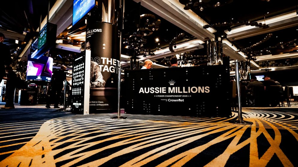 Aussie Millions retorna hoje após hiato de seis anos