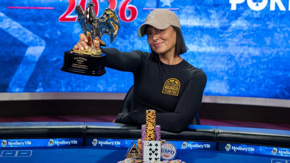 Cherish Andrews encerra downswing com cravada no Evento #3 do US Poker Open